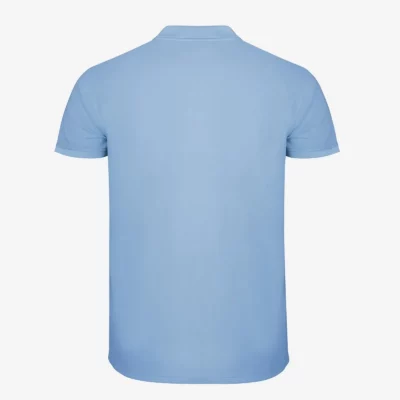 Polo Chic Mr Trendy Bear (azul celeste) (detrás)