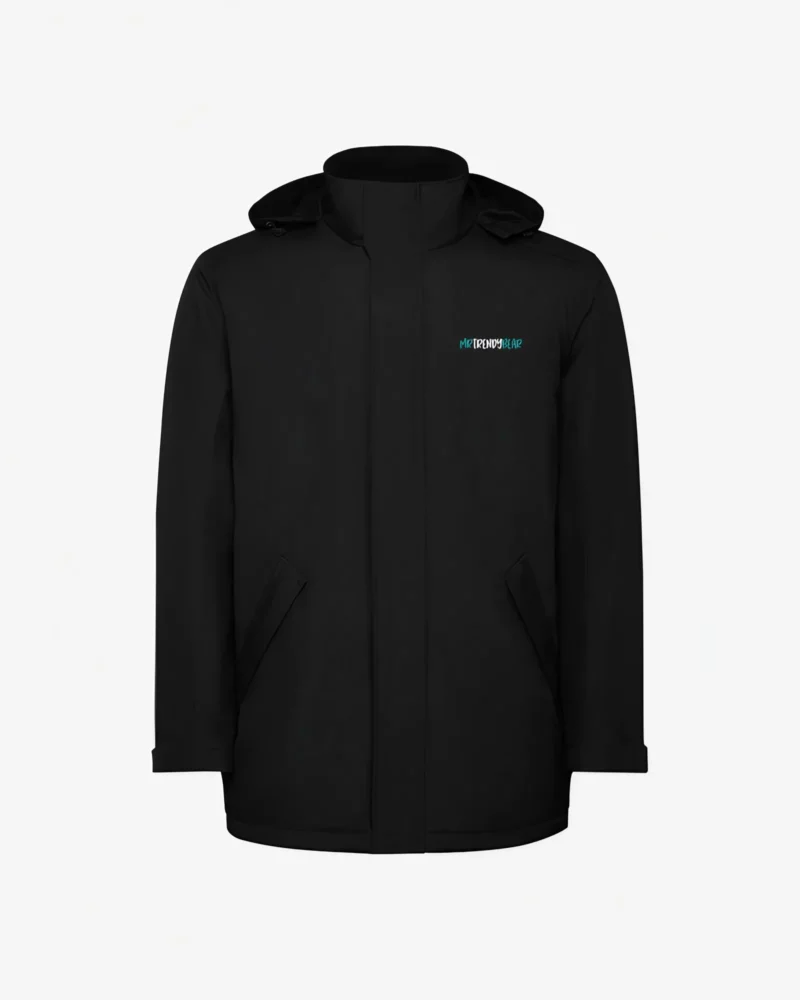 Abrigo niños Canberra Mr Trendy Bear (negro) (delante)