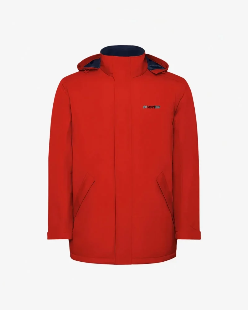 Abrigo niños Canberra Mr Trendy Bear (rojo) (delante)