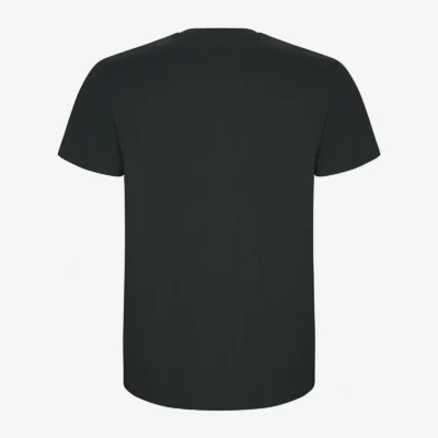 Camiseta niño Keep Calm and Capy Skate On (plomo oscuro) (detrás)