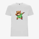 Camiseta niños Dabbing Capybara (blanco) (delante)
