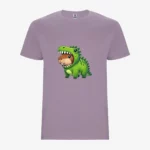 Camiseta niños Dinosaur Capybara (lavanda) (delante)