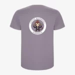 Camiseta niños Little Rockstar Monkey (lavanda) (detrás)