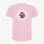 Camiseta niños Little Rockstar Monkey (rosa claro) (detrás)