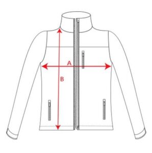 Esquema medidas softshell