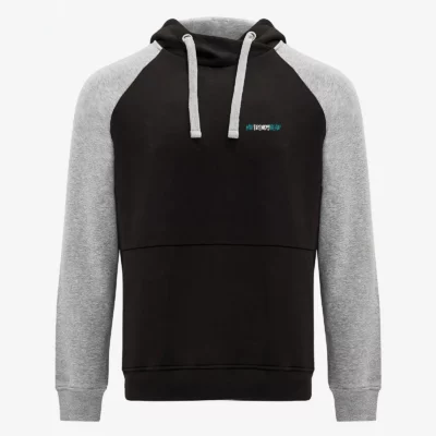 Hoodie niño Keep Calm and Capy Skate On (negro) (delante)