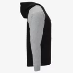 Hoodie niño Keep Calm and Capy Skate On (negro) (lateral derecho)