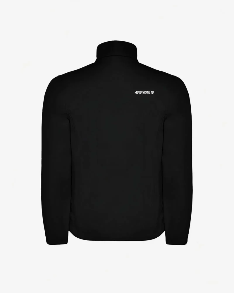 Softshell niños Canberra Mr Trendy Bear (negro) (detrás)