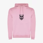 Sudadera niños Perth Mr Trendy Bear (rosa claro) (delante)