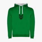 Sudadera niños Perth Mr Trendy Bear (verde kelly) (delante)
