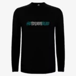 Camiseta manga larga niños Melbourne Mr Pirete Bear (negro) (delante)