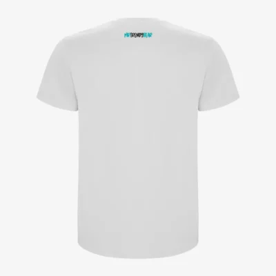 Camiseta niños Lazy pool days (blanco) (detrás)