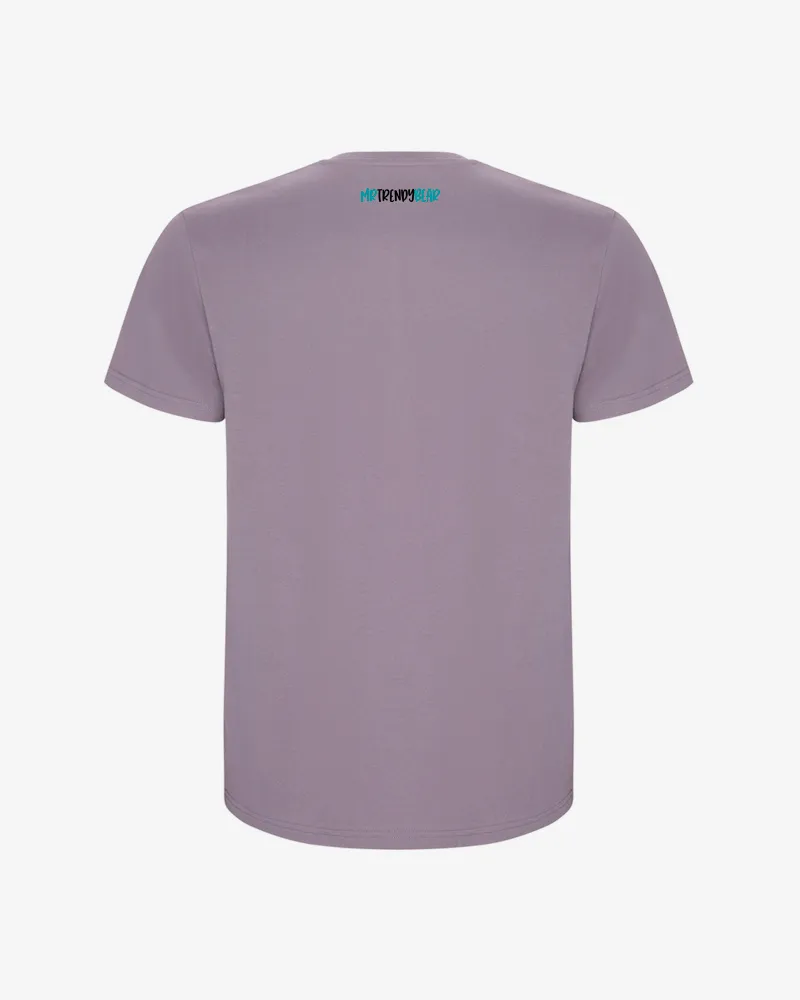 Camiseta niña Be cool (lavanda) (detrás)