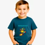 Camiseta niños Propulsion pear (azul denim) (delante)