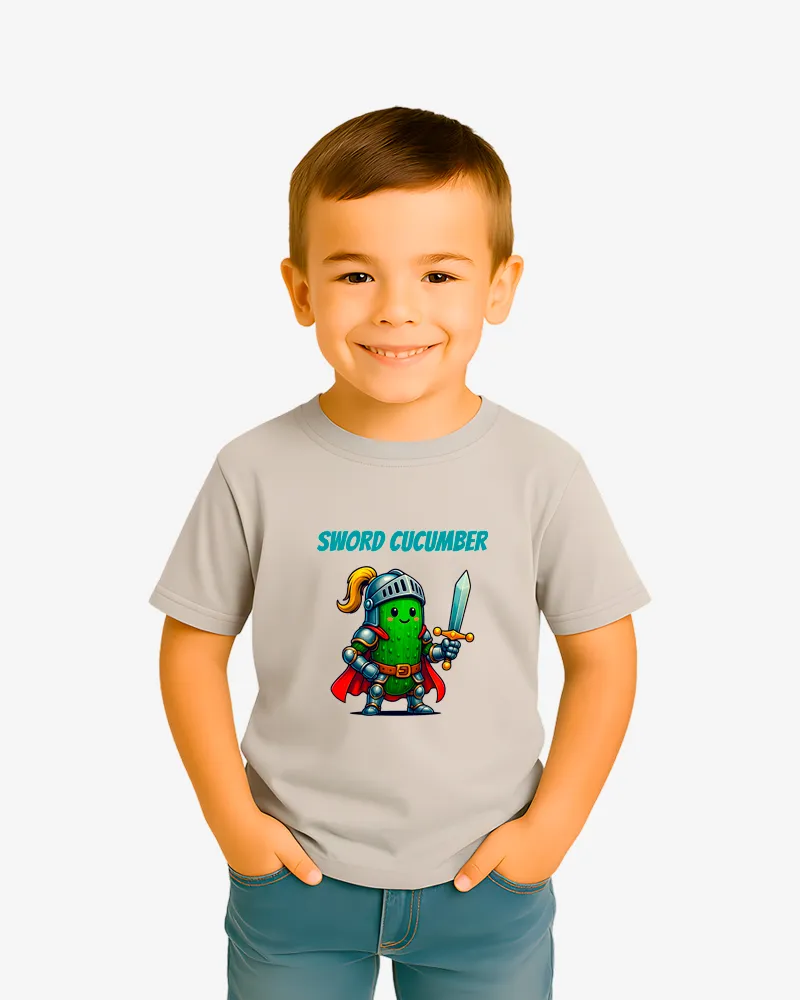 Camiseta niños Sword cucumber (ópalo) (delante)