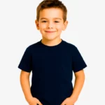 Camiseta niños Hobart Mr Trendy Bear (azul marino) (delante)