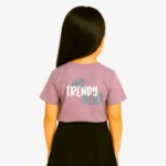 Camiseta niños Hobart Mr Trendy Bear (lavanda) (detrás)