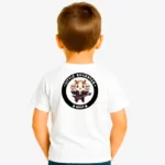 Camiseta niños Little rockstar Goat (blanco) (detrás)