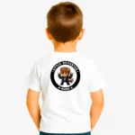 Camiseta niños Little rockstar Horse (blanco) (detrás)