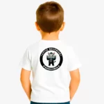 Camiseta niños Little rockstar Rhinoceros (blanco) (detrás)