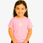 Camiseta niños Perth Mr Trendy Bear (rosa claro) (delante)