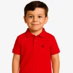 Polo niños Sydney Mr Trendy Bear (rojo) (delante)