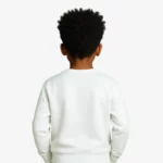 Sudadera niños Melbourne Mr Trendy Bear (blanco) (detrás)