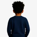 Sudadera niños Sydney Mr Trendy Bear (azul marino) (detrás)