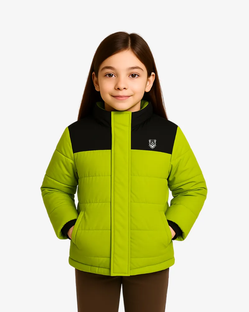 Abrigo acolchado Sydney Mr Trendy Bear (lima_negro) (delante)