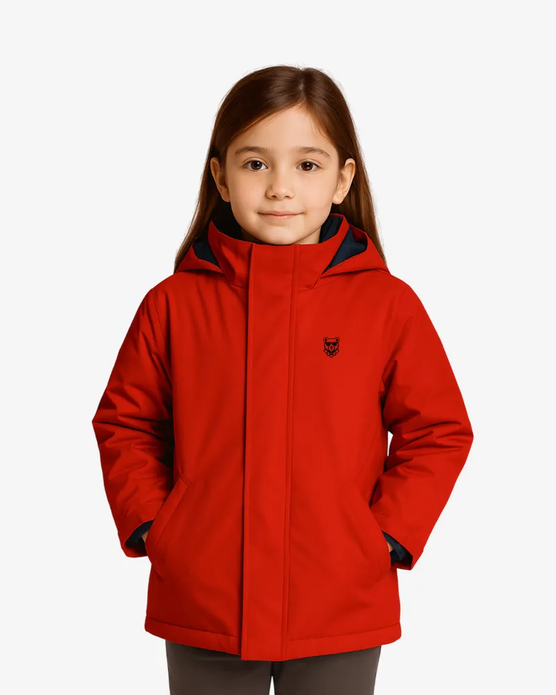 Abrigo niños Sydney Mr Trendy Bear (rojo) (delante)