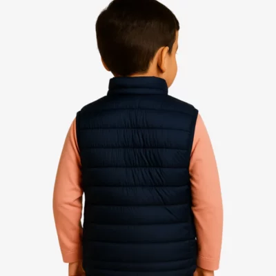 Chaleco niños Sydney Light (azul marino) (detrás)