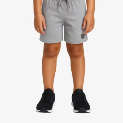 Pantalón corto niño Sydney Easy (gris vigoré) (delante)