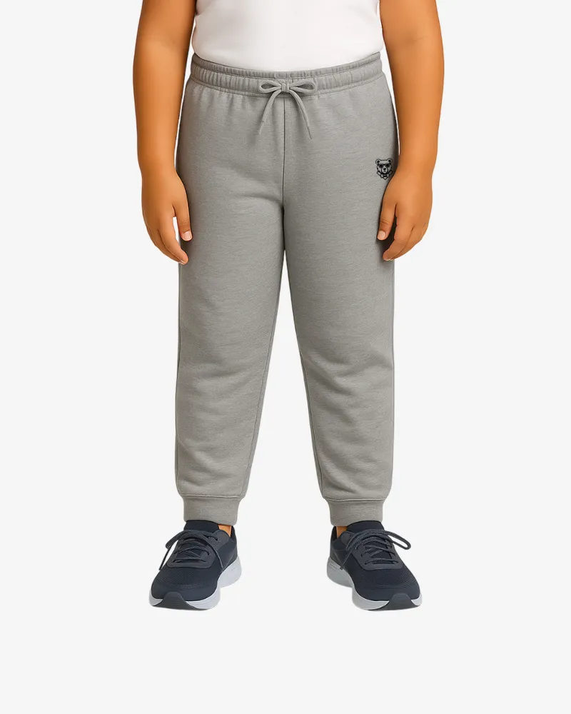 Pantalón largo niños Sydney Play (gris vigoré) (delante)