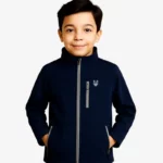 Softshell Active Sydney Mr Trendy Bear (azul marino) (delante)