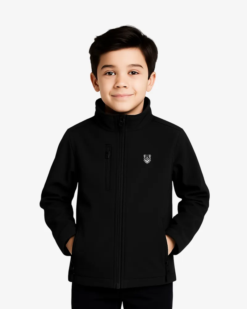 Softshell Pro Sydney Mr Trendy Bear (negro) (delante)