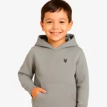 Sudadera Core niños Sydney Mr Trendy Bear (gris vigoré) (delante)