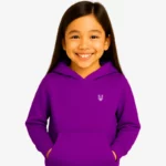 Sudadera Core niños Sydney Mr Trendy Bear (púrpura) (delante)