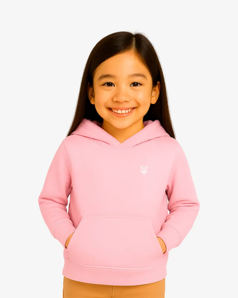 Sudadera Core niños Sydney Mr Trendy Bear (rosa claro) (delante)