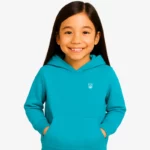 Sudadera Core niños Sydney Mr Trendy Bear (turquesa) (delante)