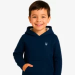 Sudadera Dual Tone niños Sydney Mr Trendy Bear (azul marino_gris vigoré) (delante)