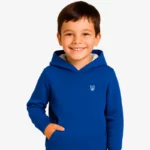 Sudadera Dual Tone niños Sydney Mr Trendy Bear (azul royal_blanco) (delante)